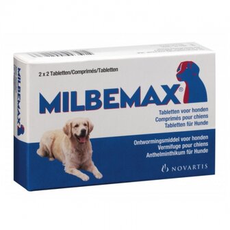 Milbemax Hond 4 Tabletten