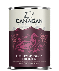 Canagan Blik Turkey &amp; Duck Dinner 400 Gram