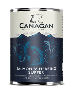 Canagan Blik Salmon &amp; Herring Supper 400 Gram