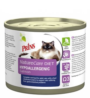 Prins NatureCare Diet Hypoallergenic Salmon 200gram