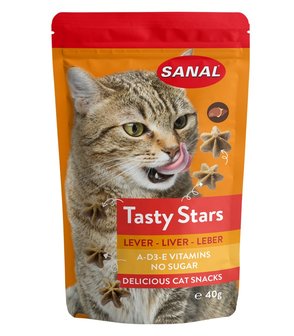 Sanal Tasty Stars Lever 40gr