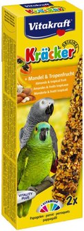 Vitakraft Kracker Papegaaien Amandel &amp; Tropisch Fruit