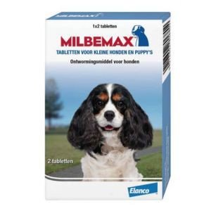 Milbemax Kleine Hond &amp; Puppy&#039;s 2 Tabletten