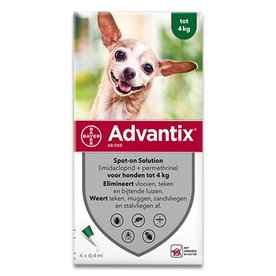 Advantix 1,5 tot 4kg