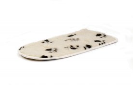 Vetbed voor fietsmand (achterop) beige 