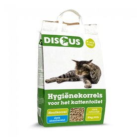 Discus Houtkorrel Kattenbakvulling