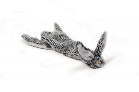 Flatino Pluche Konijn Zwart