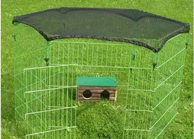 Konijnenren Afdeknet