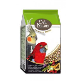 Deli Nature 5* menu  Australische grote parkieten