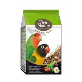 Deli Nature 5* menu Afrikaanse grote parkieten