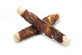 Runderhuid Kauwsticks Eend 3 Stuks 15cm