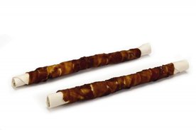 Runderhuid Kauwsticks Eend 2 Stuks 25cm