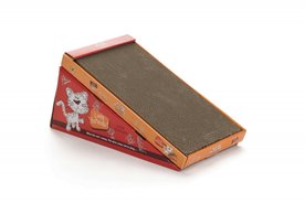 Kartonnen Krabhelling Met Catnip