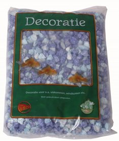 Grind Split Gekleurd Blauw 1 Kg