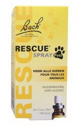 Bach Rescue Spray Pets 20 ml (alcoholvrij)