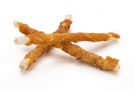 Runderhuid Kauwsticks Kip 14 cm 20 stuks