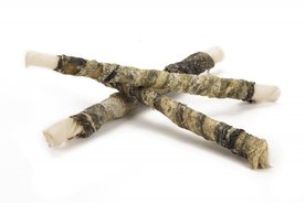 Runderhuid Kauwsticks Kabeljauw 14 cm 20 stuks