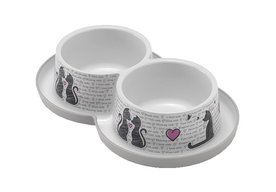 Moderna Eet- & Drinkbak Dubbel