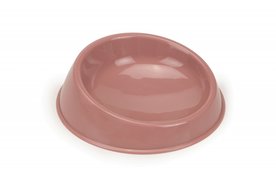 Plastic Eetbak Bikkie Roze 19cm