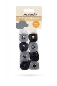 Navulling Poepzakhouder Zwart/Grijs