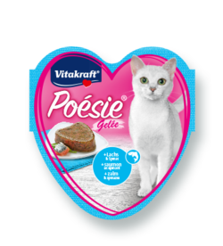 Vitakraft Poesie Zalm & Spinazie In Gelei 