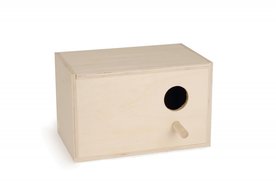 Houten Broedkastje Gat Rechts